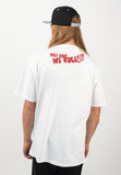 T-Shirt/ SOCIETY/ WHITE