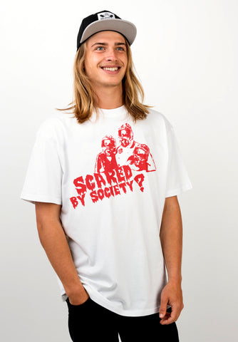 T-Shirt/ SOCIETY/ WHITE